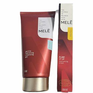 Brand NEW Melē BUNDLE Plump It Up Nourishing Cream & Hydrating Cleanser FULL SIZ
